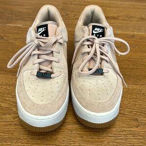 Size 8- Nike Air Force 1 Sage Low Particle Beige